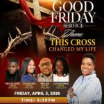 Good Friday Service, April 3