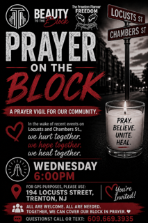 Prayer on the Block WEDNESDAY